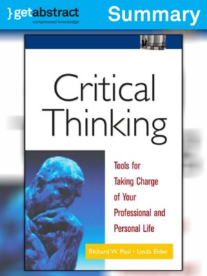 cover image of Critical Thinking (Summary)